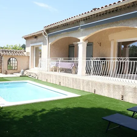 Pretty Detached House With Swimming Pool In The Village Of * Mouries